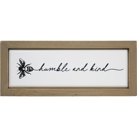 Bee Humble Sign